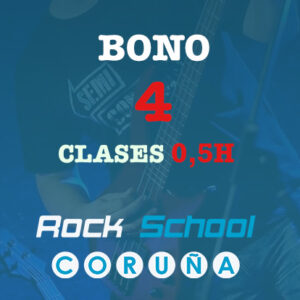 4 clases de 0,5h
