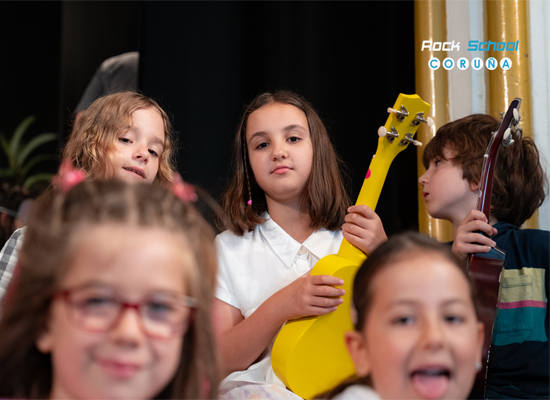 Información sobre el curso rock school kids